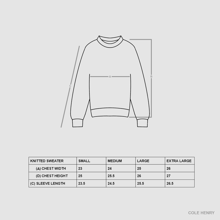 Knitted Sweater Navy