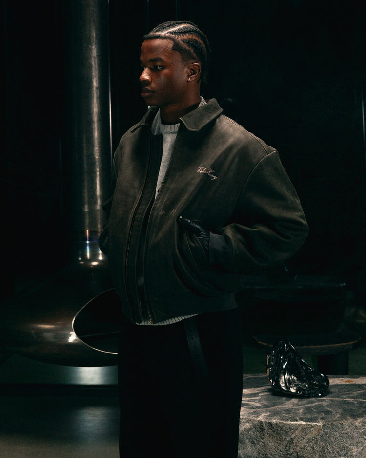 Leather Jacket Coal (Pre Order)