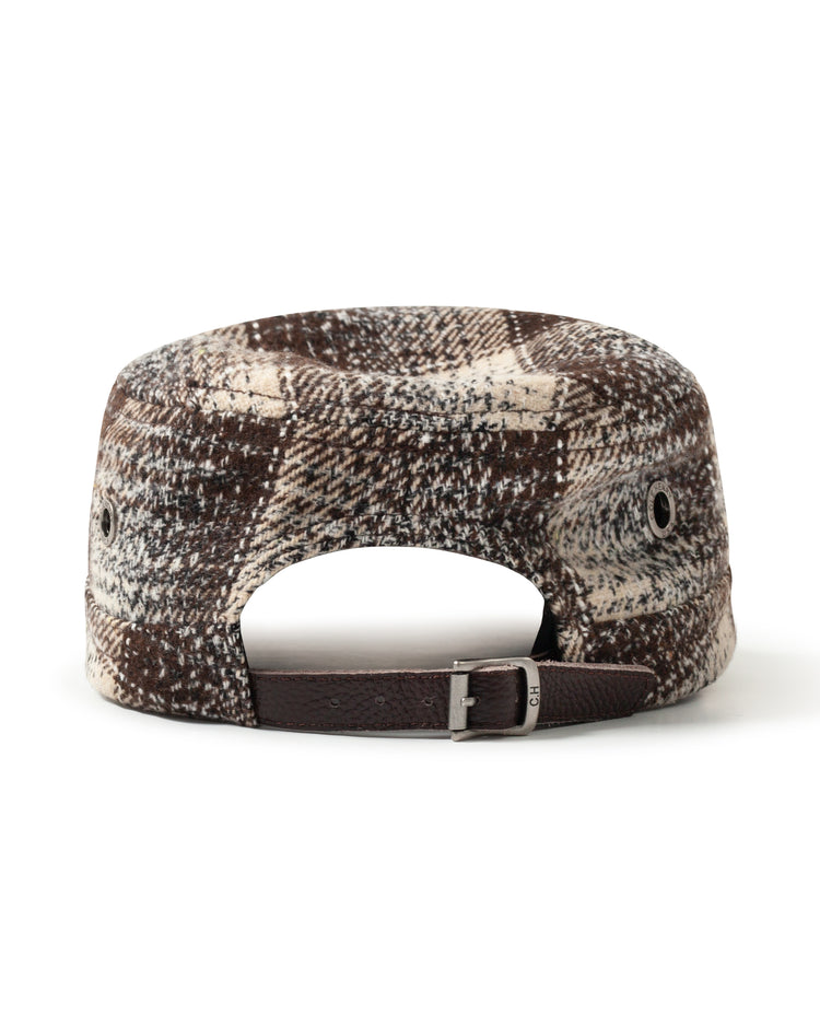 Flannel Cadet Hat Brown (PRE ORDER)