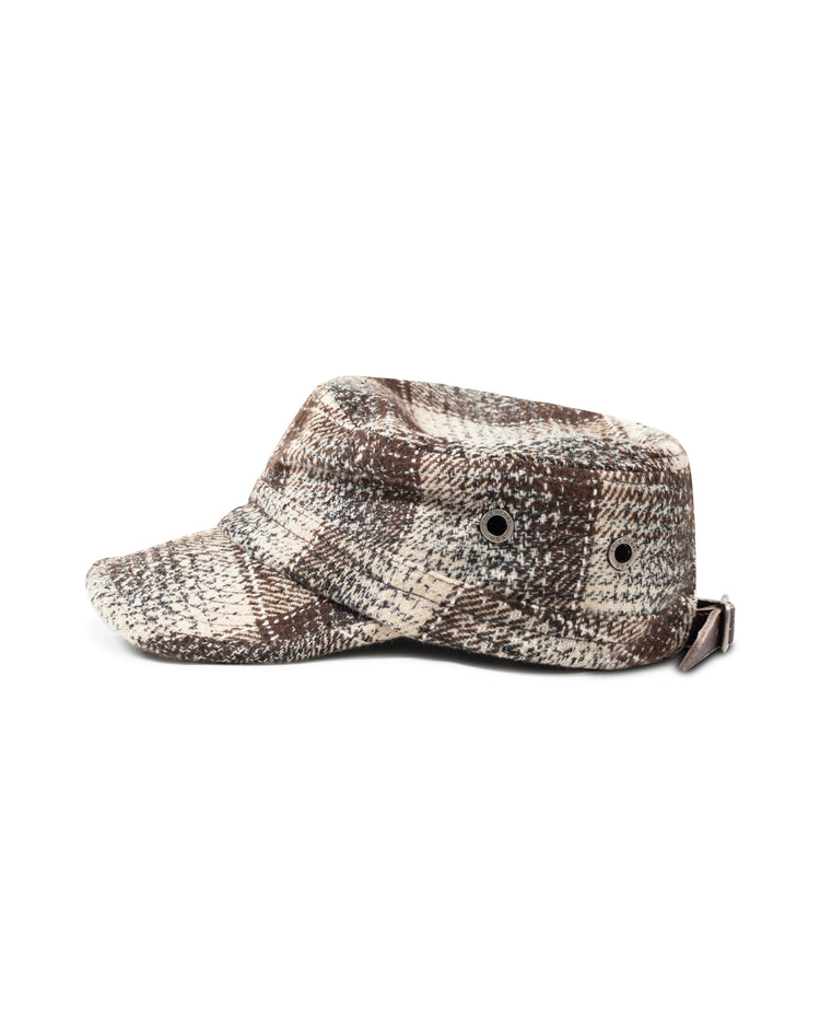 Flannel Cadet Hat Brown (PRE ORDER)