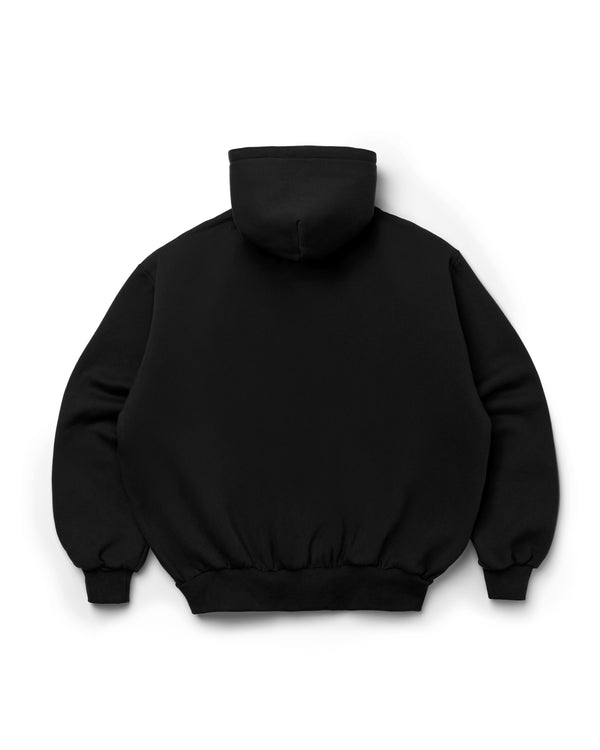 Blank Hoodie Black - Second Image