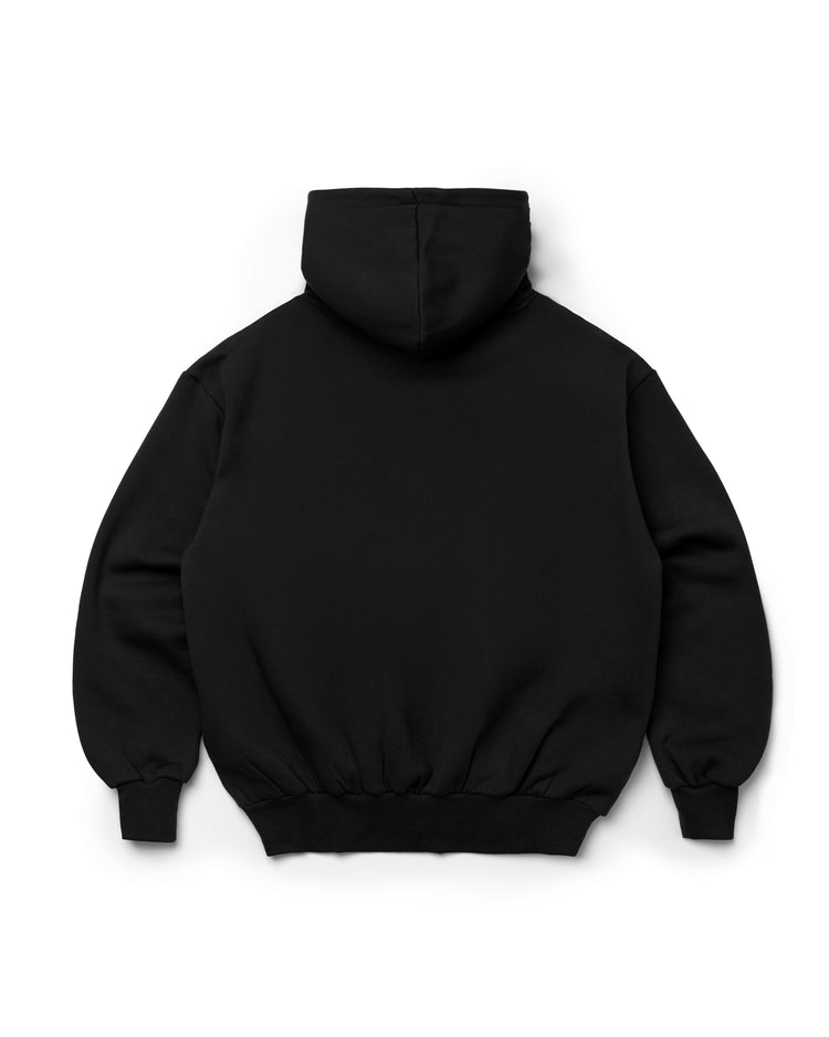 Blank Zip Up Black