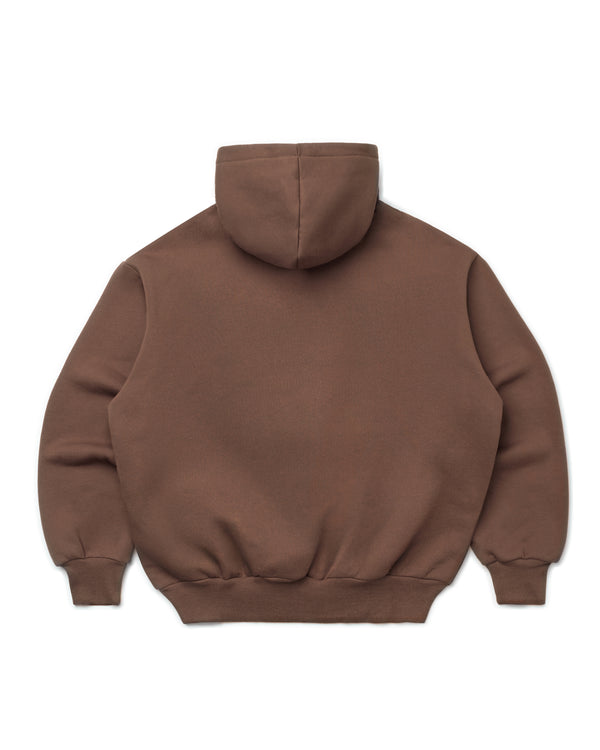 Blank Hoodie Brown - Second Image