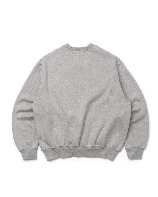 Blank crewneck Heather Grey - Second Image