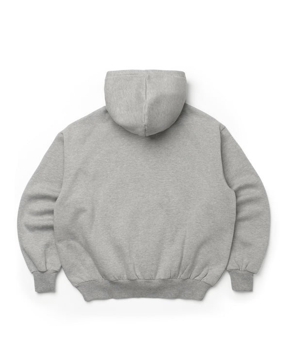 Blank Hoodie Heather Grey - Second Image