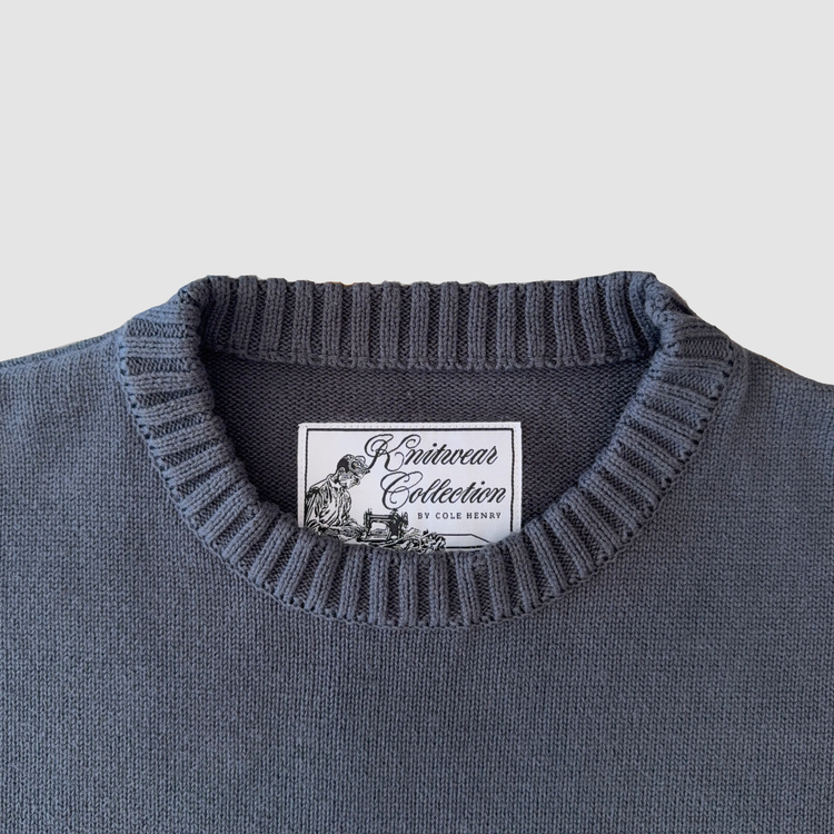 Knitted Sweater Navy