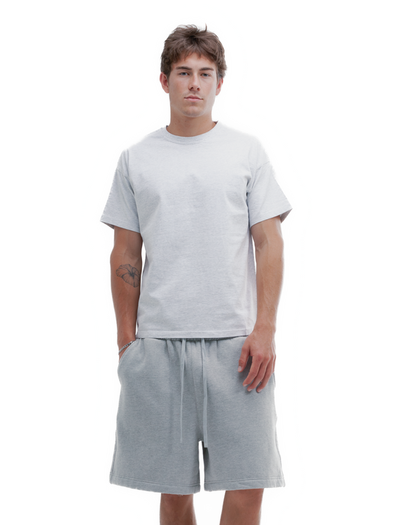 Blank Standard Tee Heather White - Second Image