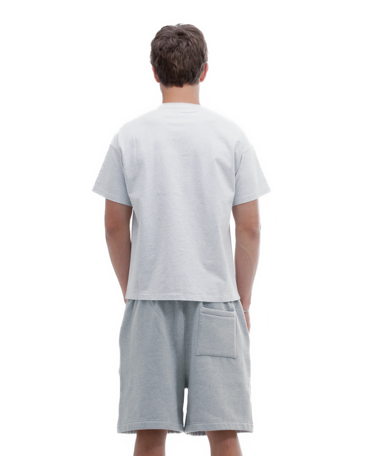 Blank Standard Tee Heather White