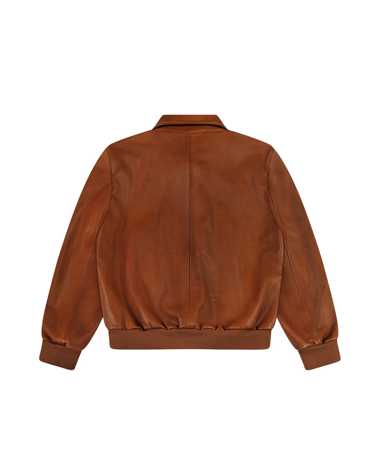 Leather Jacket Brown (Pre Order)