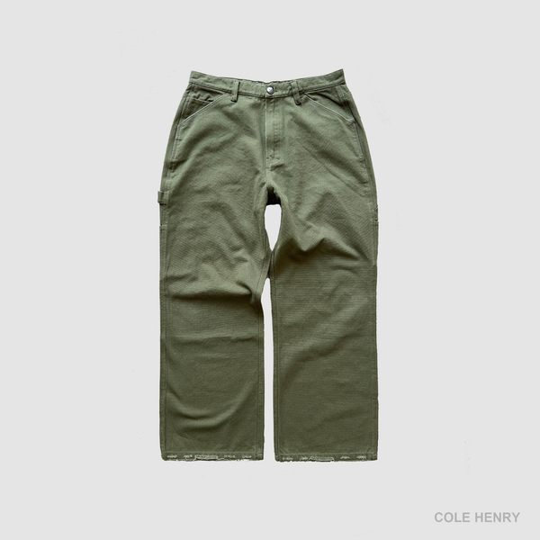 Carpenter Pants Olive Featured Image