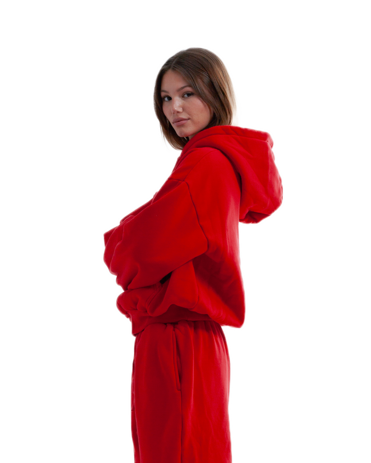 Blank Hoodie Red