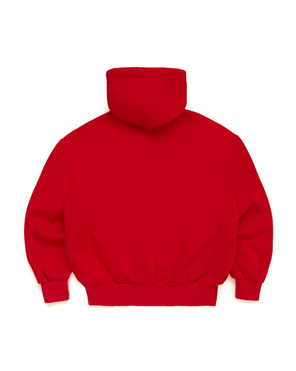 Blank Zip Up Red - Second Image