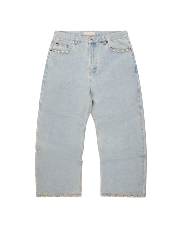 Washed Denim Jeans Blue BAGGY Featured Image
