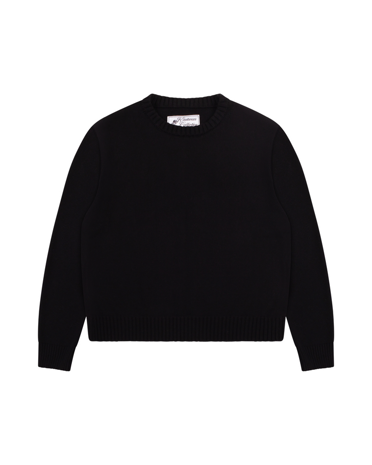 Knitted Sweater Black (Pre Order)