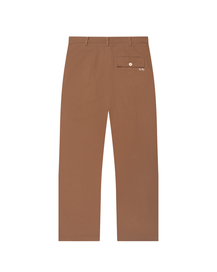 Pleated Trouser Brown