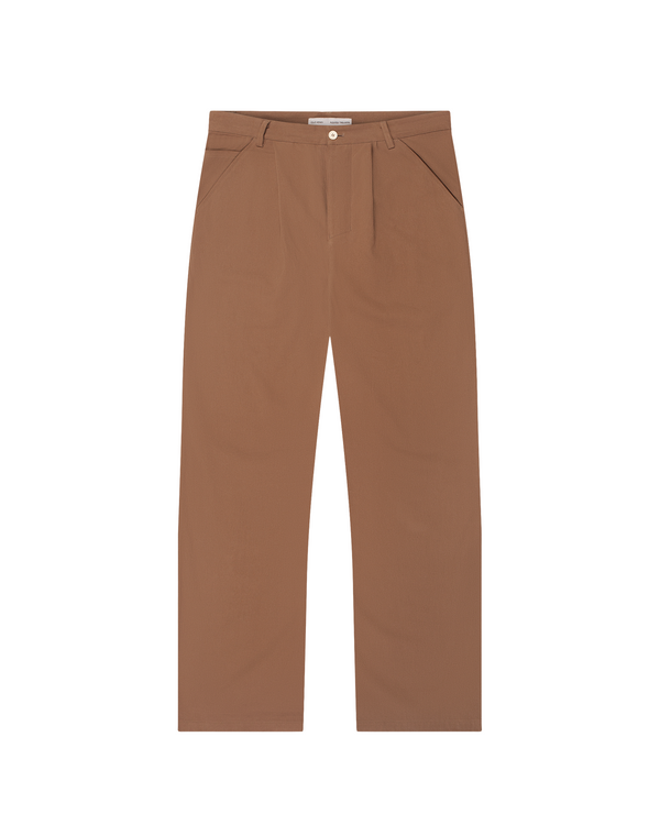 Pleated Trouser Brown Featured Image