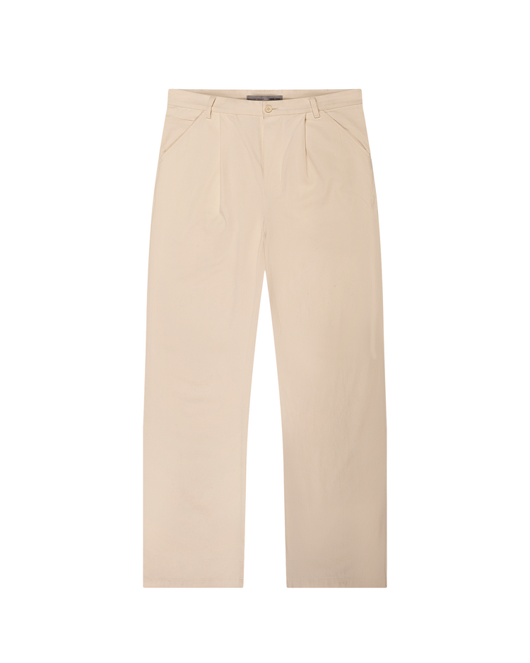 Pleated Trouser Ivory (Pre Order)