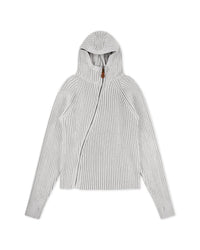 Asymmetrical Zip Up Stone