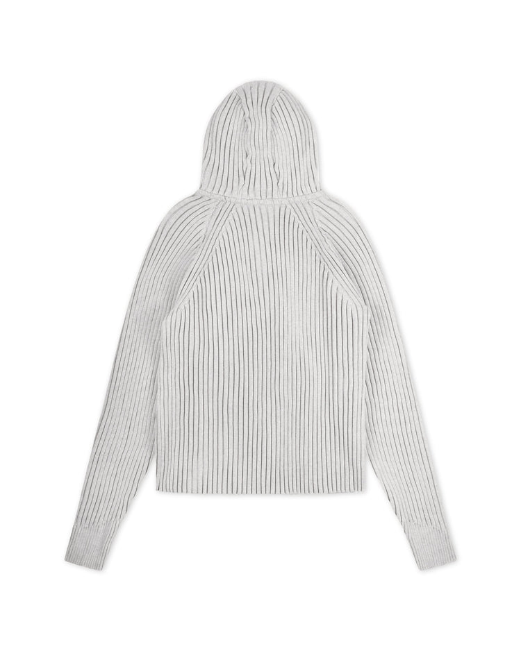 Asymmetrical Zip Up Stone back
