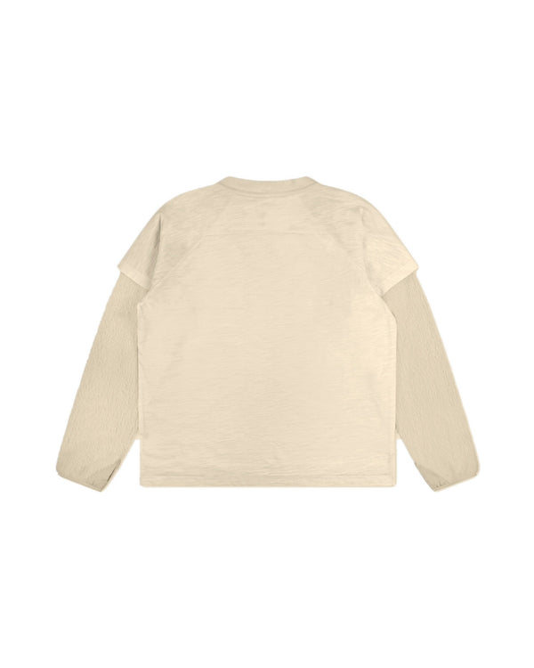 Bilayered Long Sleeve Cream - Second Image