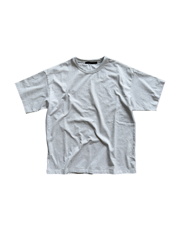 
    Blank Tee Heather White Featured Image
