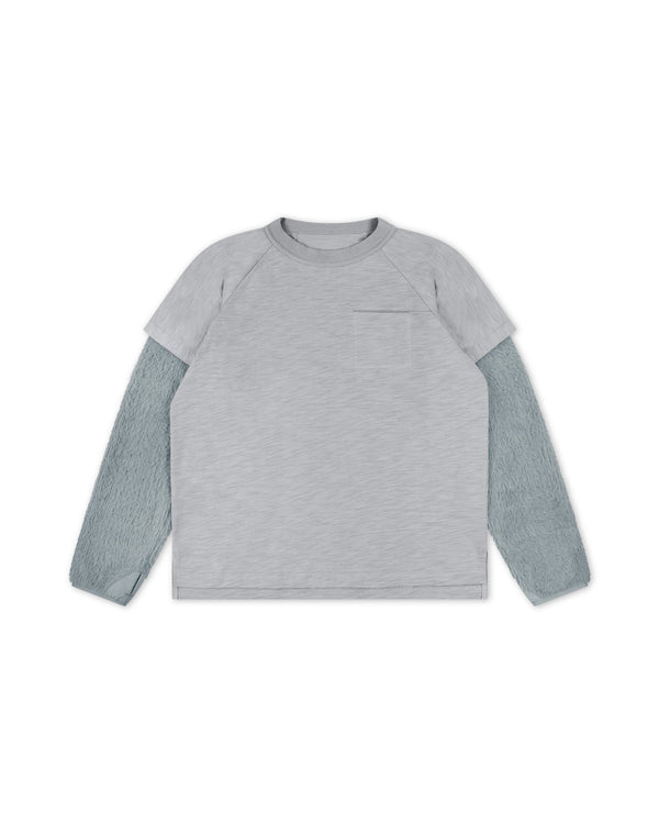 
    Bilayered Long Sleeve Blue front Featured Image
