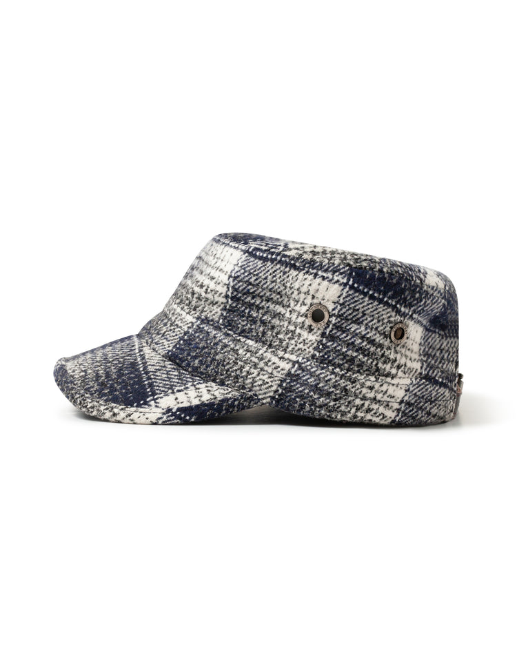 Flannel Cadet Hat Navy (PRE ORDER)