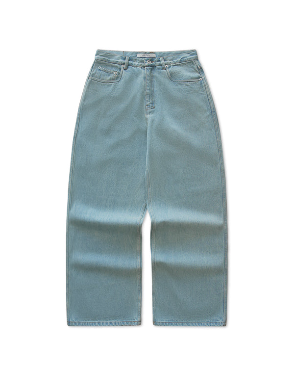 
    Washed Denim Jeans Blue Baggy Featured Image
