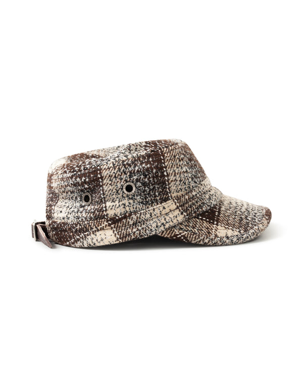 
    Flannel Cadet Hat Brown (PRE ORDER) Featured Image
