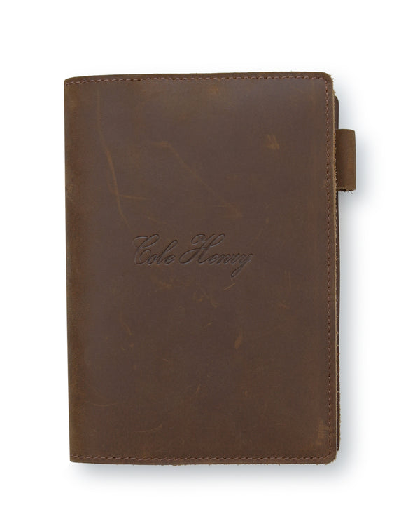 
    Leather Notebook Brown Featured Image
