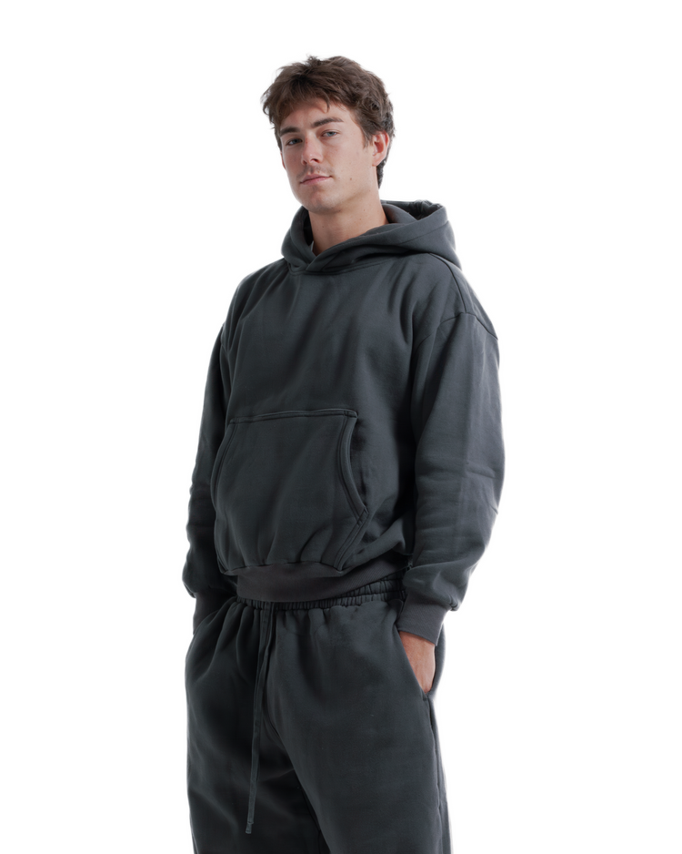 Blank Hoodie Charcoal