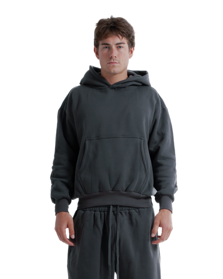 Blank Hoodie Charcoal