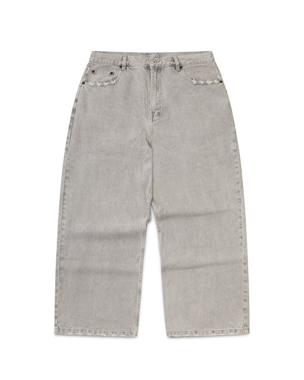 
    Washed Denim Jeans Ash Baggy Featured Image
