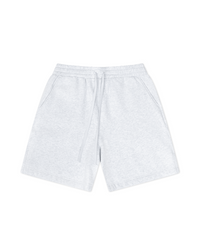 Blank Fleece Shorts Heather White Short Inseam