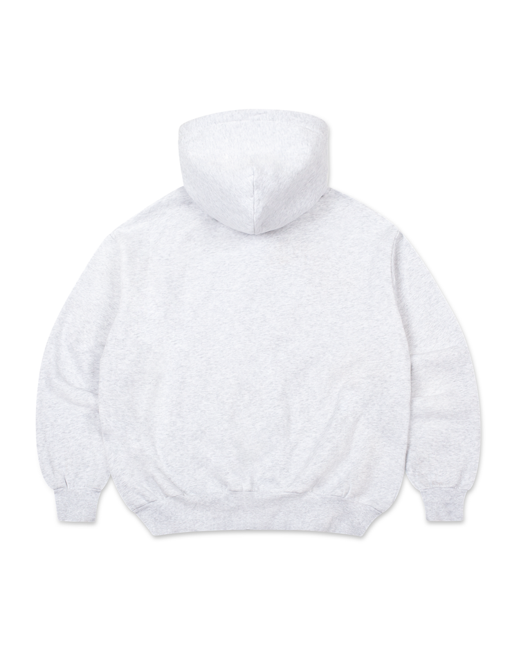 Blank Hoodie Heather White