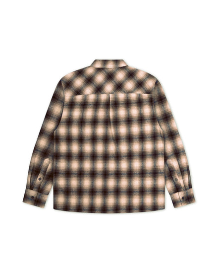 Hiking Flannel Brown back
