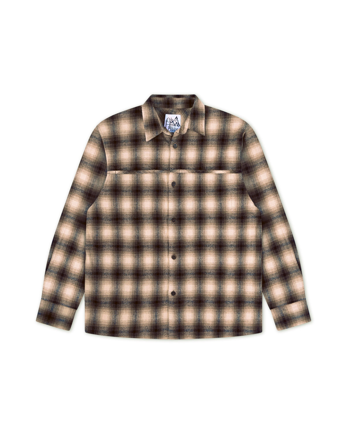 Hiking Flannel Brown front