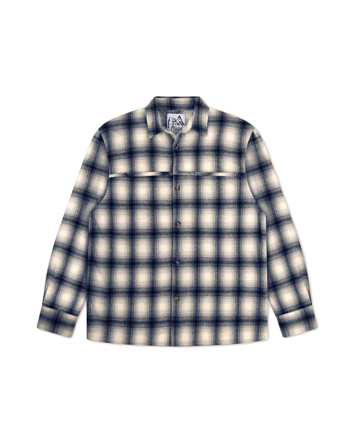Hiking Flannel Navy front