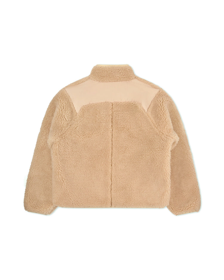 Hiking Fleece Jacket Cream back