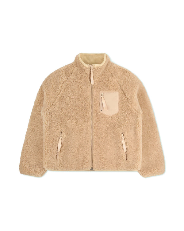 
    Hiking Fleece Jacket Cream front Featured Image
