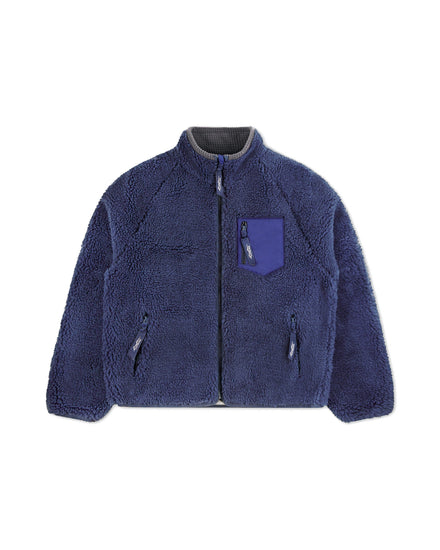Hiking Fleece Jacket Navy front