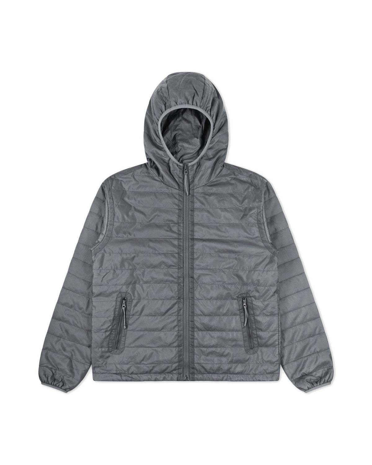 Insulated Puffer Grey front