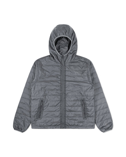 Insulated Puffer Grey front