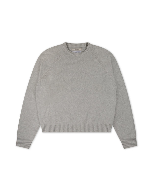 
    Knitted Sweater Heather Grey Featured Image

