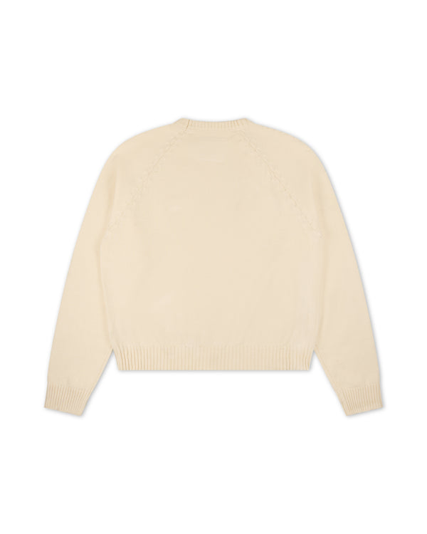 Knitted Sweater Ivory - Second Image