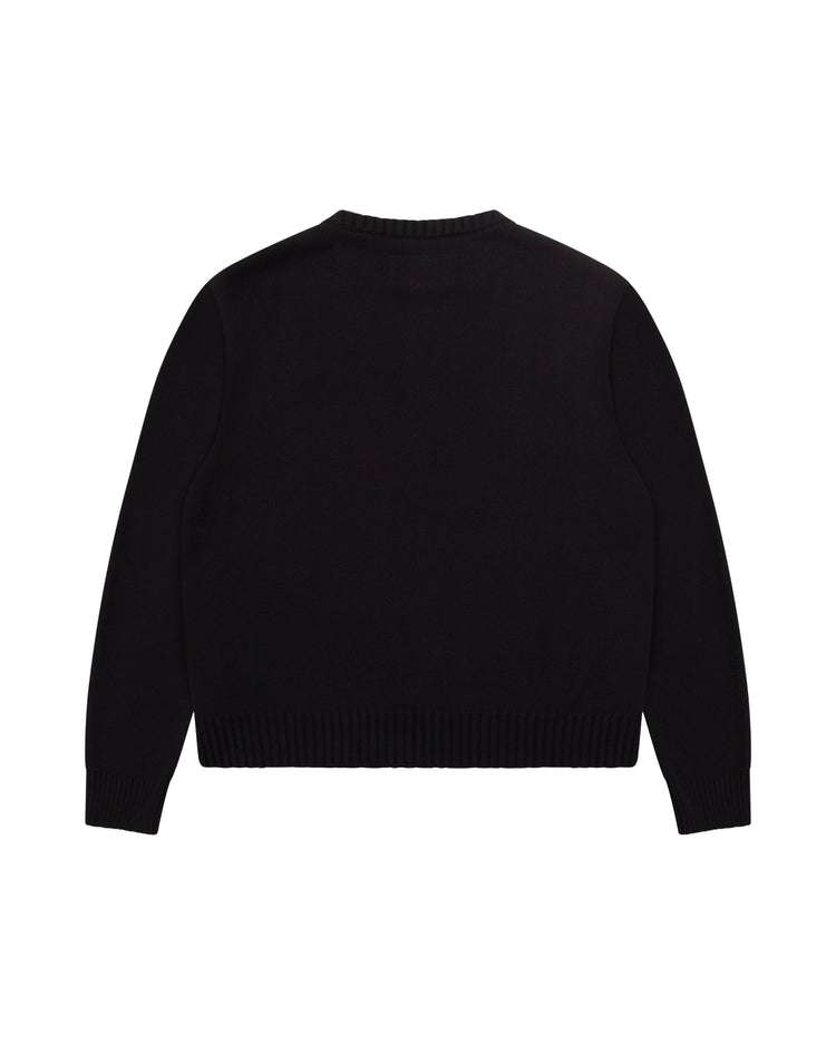 Knitted Sweater Black