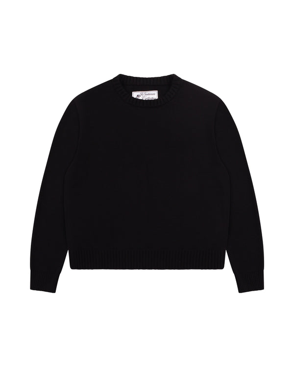 
    Knitted Sweater Black Featured Image
