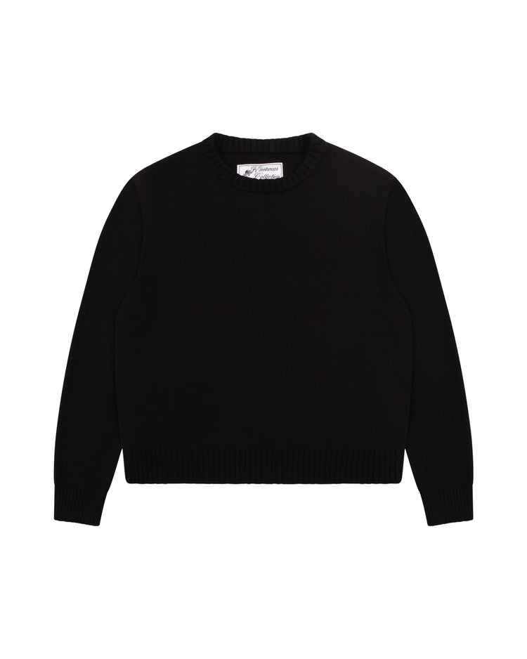 Knitted Sweater Black
