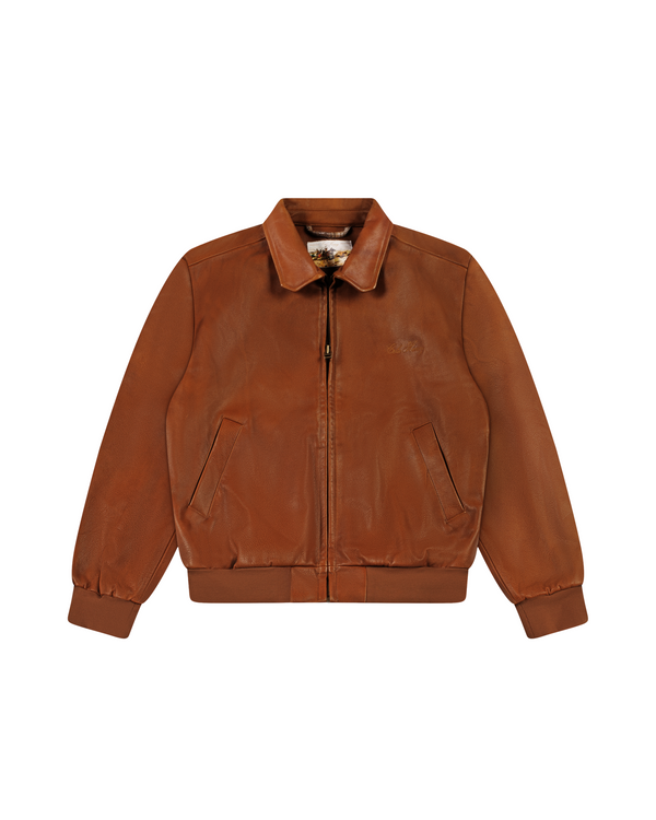 
    Leather Jacket Brown (Pre Order) Featured Image
