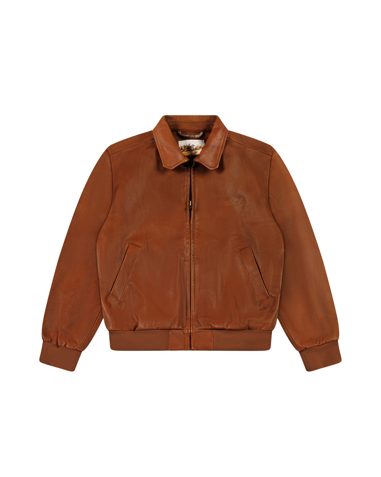 Leather Jacket Brown (Pre Order)